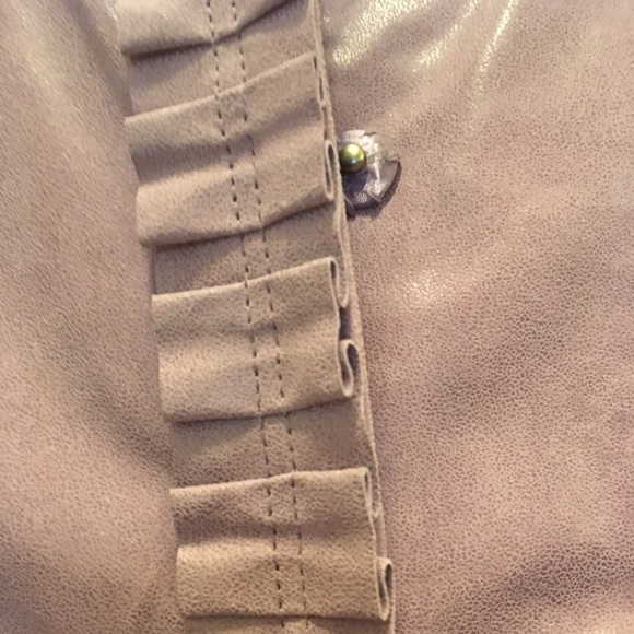 Leather Bradley Bayou Lavender Jacket - Picture 6 of 6